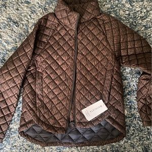 Athleta whisper featherless jacket